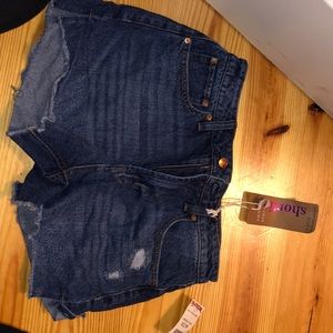 Jean shorts